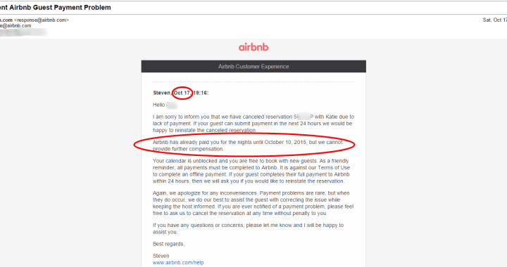 airbnb scam, airbnb hosting